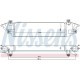 Admisie Racitor Aer NISSENS Intercooler FIAT FULLBACK MITSUBISHI L200 Pajero Sport III 2.2D 2.4D 575x158x50 mm Aluminiu Plastic