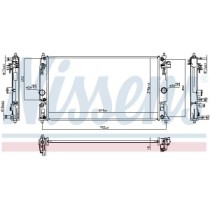 Radiator, racire motor NISSENS