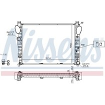 Radiator, racire motor NISSENS