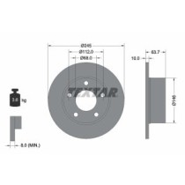 Disc frana TEXTAR