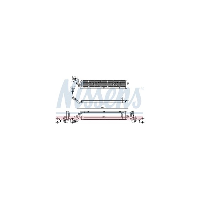 Radiator, racire motor NISSENS