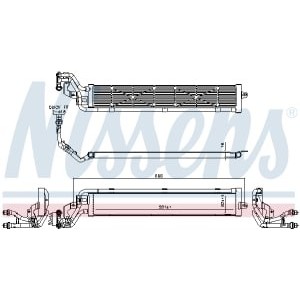 Radiator, racire motor NISSENS