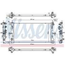 Radiator, racire motor NISSENS