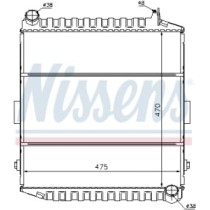 Radiator, racire motor NISSENS