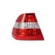 Stopuri spate TYC Lampa spate Stanga (extern) pentru BMW 3 (E46) 12.97-12.07, tip sedan, culoare sticla rosie, fara suport bec