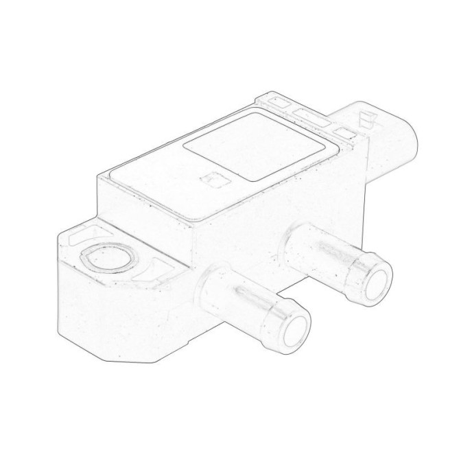 Senzor, presiune gaze evacuare OE VW