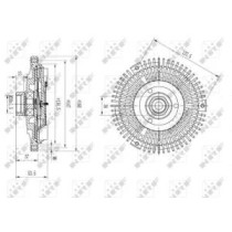 Cupla, ventilator radiator NRF