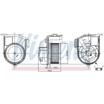 Ventilator, habitaclu NISSENS