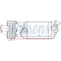 Intercooler, compresor NISSENS