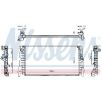 Radiator, racire motor NISSENS