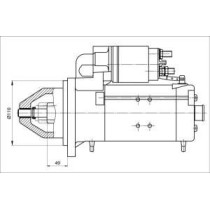 Demaror PRESTOLITE ELECTRIC