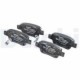 Set placute frana spate DELPHI TOYOTA AVENSIS COROLLA VERSO PREVIA 46.0 mm inaltime 102.0 mm latime 17.0 mm grosime