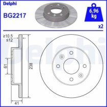 Disc frana DELPHI