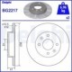 Disc frana DELPHI set discuri de frana 2 buc fata dreapta/stanga 238.0 mm 41.0 mm 12.0 mm 61.0 mm pentru DACIA LOGAN SANDERO