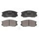 Set placute frana fata DELPHI DAIHATSU EXTOL, TERIOS MITSUBISHI COLT III, IV, V, ECLIPSE I, GALANT V, VI, LANCER III-VI 50mm x 114mm x 14mm