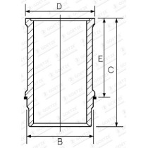 Camasa cilindru GOETZE