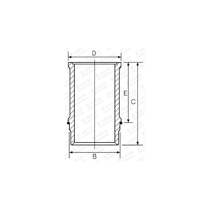 Camasa cilindru GOETZE