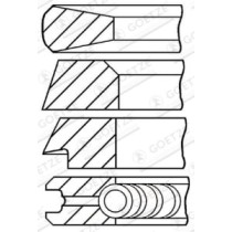 Set segmenti piston GOETZE