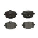 Set placute frana Spate BOSCH pentru BMW 5 (F10), 5 (F11), 6 (F12), 6 (F13), 6 GRAN COUPE (F06) 2.0D-4.4 01.10-10.18