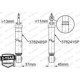 Amortizor Spate Dreapta/Stanga MONROE pentru VW BEETLE 1.2-2.5 04.11-07.19, Lungime 584.0 mm, Tip Gaz, Sistem bitubular