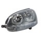 Far TYC Lampa frontala Stanga H7/H7 electric cu motor culoare insert gri pentru VW GOLF V JETTA III 10.03-10.10