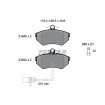 Set placute frana,frana disc TEXTAR