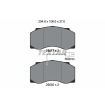 Set placute frana,frana disc TEXTAR