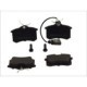 Set placute frana Spate LPR pentru FORD GALAXY I, RENAULT TWINGO II, SEAT ALHAMBRA, VW SHARAN, TRANSPORTER T4 53mm x 86.5mm x 17mm