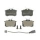 Set placute frana Spate LPR pentru FORD GALAXY I, RENAULT TWINGO II, SEAT ALHAMBRA, VW SHARAN, TRANSPORTER T4 53mm x 86.5mm x 17mm