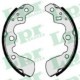 Set saboti frana LPR pentru GEO METRO, SUZUKI SWIFT, SWIFT II 1.0/1.3/1.6, diametru 180.0 mm, latime 25.0 mm, pozitie spate