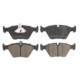 Set placute frana fata LPR pentru BMW 5 (E39) 2.0-3.5 09.95-05.04, 63.5 mm inaltime, 154.4 mm latime, 20.0 mm grosime