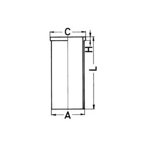 Camasa cilindru KOLBENSCHMIDT