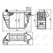 Intercooler, compresor NRF