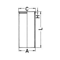 Camasa cilindru KOLBENSCHMIDT