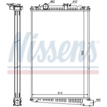 Radiator, racire motor NISSENS