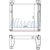 Intercooler, compresor NISSENS