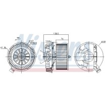 Ventilator, habitaclu NISSENS