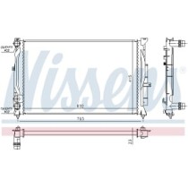 Radiator, racire motor NISSENS