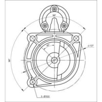 Demaror PRESTOLITE ELECTRIC