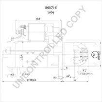 Demaror PRESTOLITE ELECTRIC