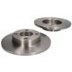 Disc frana DELPHI set 2 buc. fata dreapta/stanga 256.0 mm diametru exterior 46.0 mm inaltime 13.0 mm grosime 68.0 mm diametru gaura AUDI 100 80 90