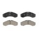 Set placute frana fata DELPHI cu suruburi de ghidare etrier, IVECO DAILY II, DAILY III, RVI MASCOTT 2.3D-3.0D, inaltime 66.0 mm, latime 165.0 mm, grosime 18.0 mm