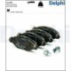 Set placute frana fata DELPHI pentru CITROEN XSARA/HATCHBACK, NISSAN KUBISTAR, PEUGEOT 206, 206+, 306, 306/HATCHBACK 1.1-1.9D 06.94