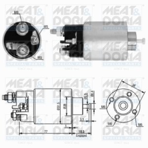 Solenoid, electromotor MEAT & DORIA