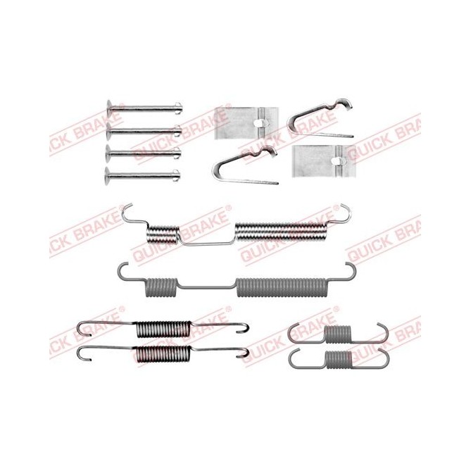 Set accesorii, sabot de frana QUICK BRAKE