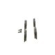 Set placute frana fata BOSCH pentru RENAULT ESPACE V, GRAND SCENIC IV, MEGANE IV, SCENIC IV, TALISMAN 1.2-2.0D 58.7mm x 141.8mm x 17.1mm