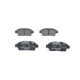 Set placute frana fata BOSCH TOYOTA COROLLA YARIS 1.0/1.3/1.4D 04.99-08.07 46.3mm x 110.8mm x 16.5mm