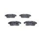 Set placute frana fata BOSCH TOYOTA COROLLA YARIS 1.0/1.3/1.4D 04.99-08.07 46.3mm x 110.8mm x 16.5mm