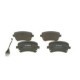 Set placute frana spate BOSCH pentru VW CALIFORNIA T5 T6 MULTIVAN T5 T6 TRANSPORTER T5 T6 CARAVELLE 1.9D-3.2 58.6mm 116.2mm 16.0mm