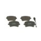 Set placute frana spate BOSCH pentru VW CALIFORNIA T5 T6 MULTIVAN T5 T6 TRANSPORTER T5 T6 CARAVELLE 1.9D-3.2 58.6mm 116.2mm 16.0mm